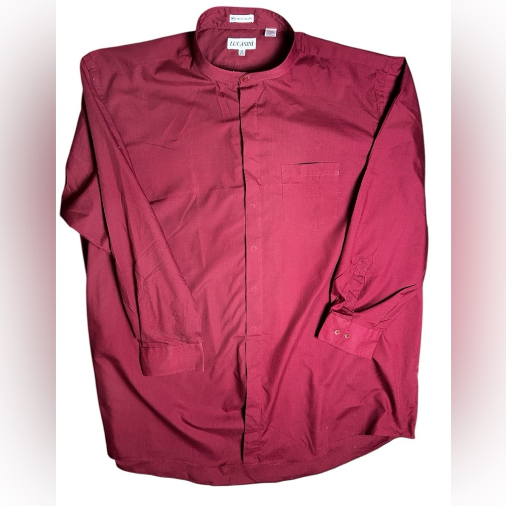Lucasini Men’s Size 20/36-37 Button-Up‎ Long Sleeve Shirt